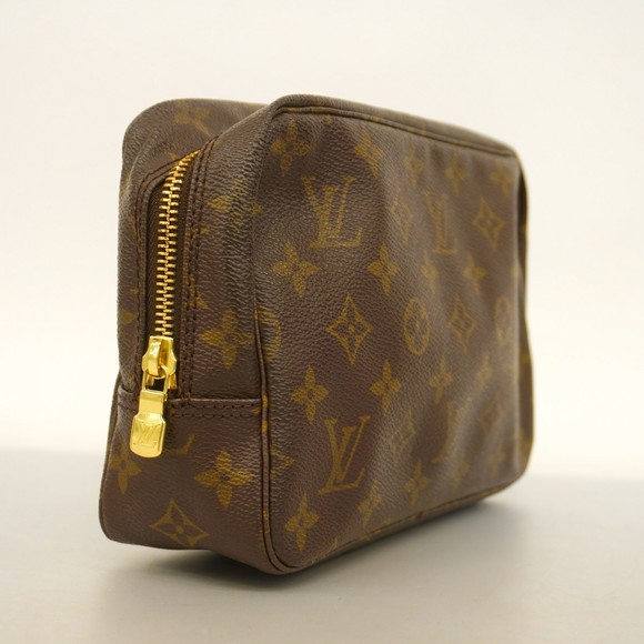 Louis Vuitton True Toilet Brown Pouch Monogram - Picture 1 of 9
